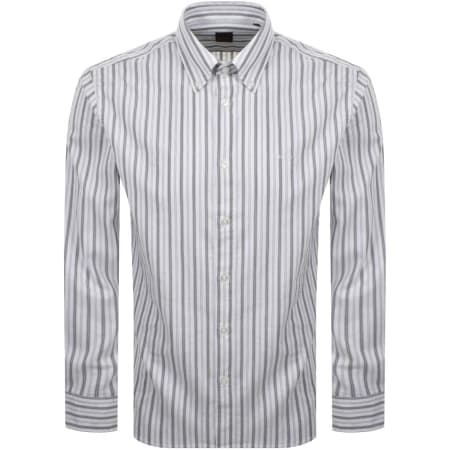Product Image for BOSS Ricoplus Long Sleeved Shirt White