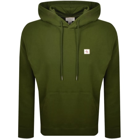 Product Image for Calvin Klein Jeans Badge Hoodie Green