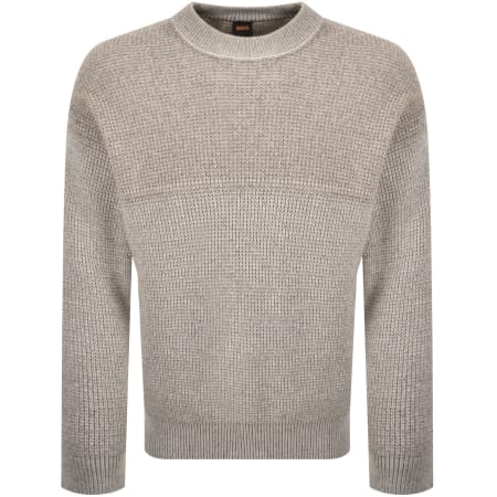 Product Image for BOSS Kartney Knit Jumper Khaki