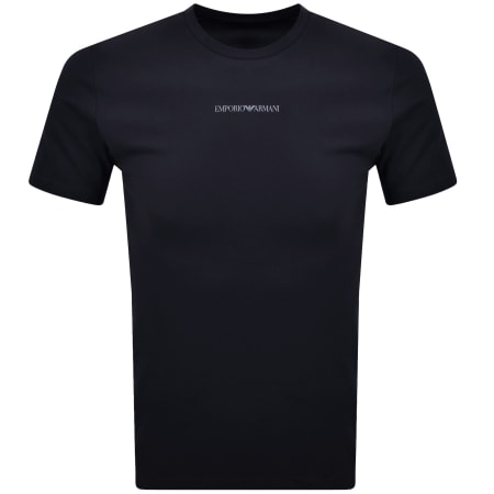 Product Image for Emporio Armani Logo T Shirt Navy