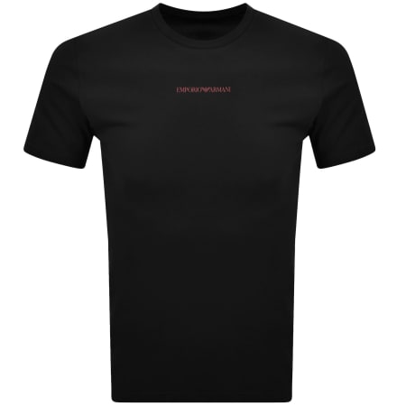 Product Image for Emporio Armani Logo T Shirt Black