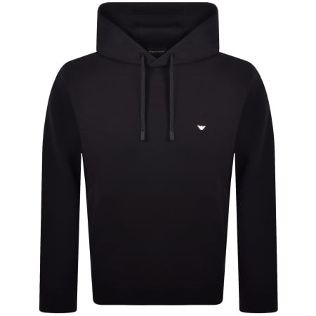 Product Image for Emporio Armani Logo Hoodie Navy