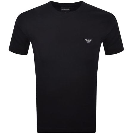 Product Image for Emporio Armani Slim Fit T Shirt Blue Navy