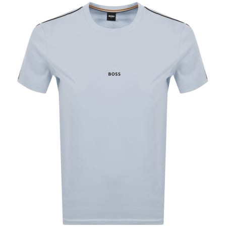 Product Image for BOSS Unique T Shirt Light Pastel Blue
