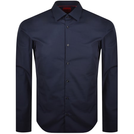 Product Image for HUGO Slim Fit Kenno Shirt Navy