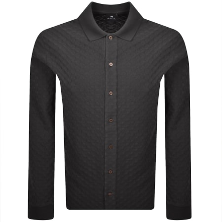 Product Image for Paul Smith Long Sleeved Polo Shirt Grey