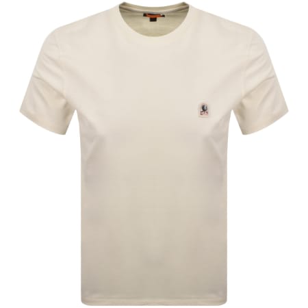 Product Image for Parajumpers Patch T Shirt Cream