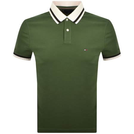 Product Image for Tommy Hilfiger Collar And Cuff Polo T Shirt Green
