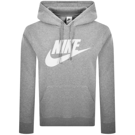 Product Image for Nike Swoosh Logo Hoodie Grey