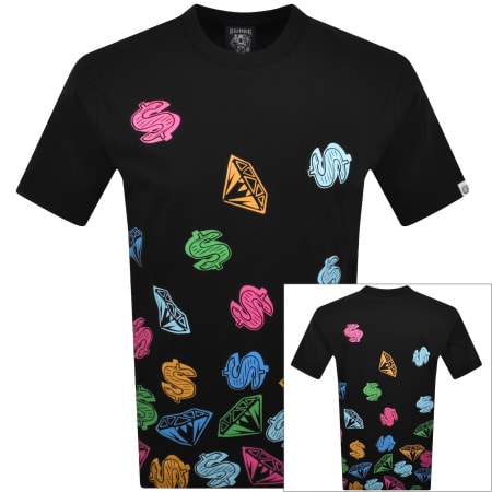 Product Image for Billionaire Boys Club Diamonds Dollars T Shirt Bla