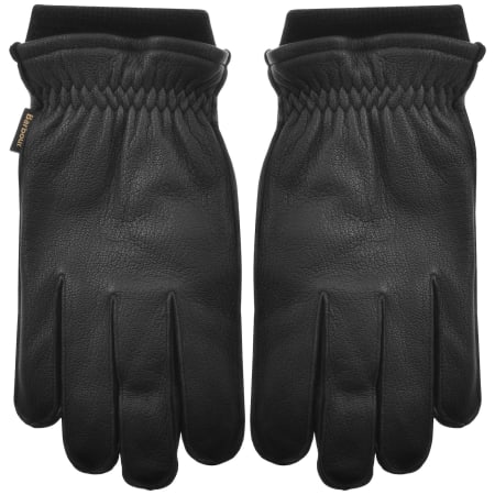 Product Image for Barbour Highfield Leather Gloves Black