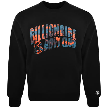 Product Image for Billionaire Boys Club Camo Logo Sweatshirt Black