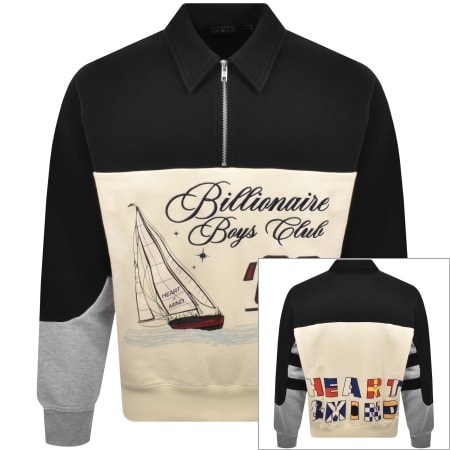 Product Image for Billionaire Boys Club Quarter Zip Sweatshirt Black