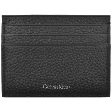 Product Image for Calvin Klein Foil Emboss Card Holder Black