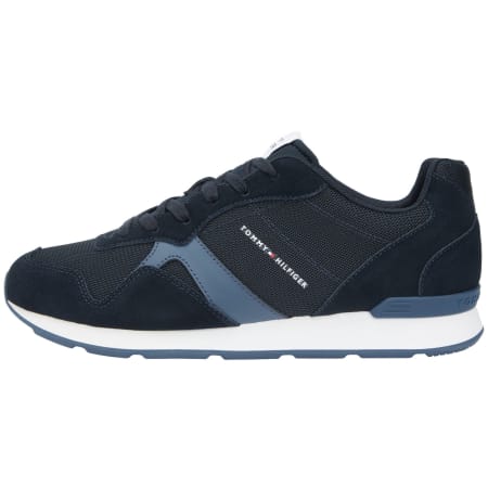 Product Image for Tommy Hilfiger Runner Icon Mix Trainers Blue