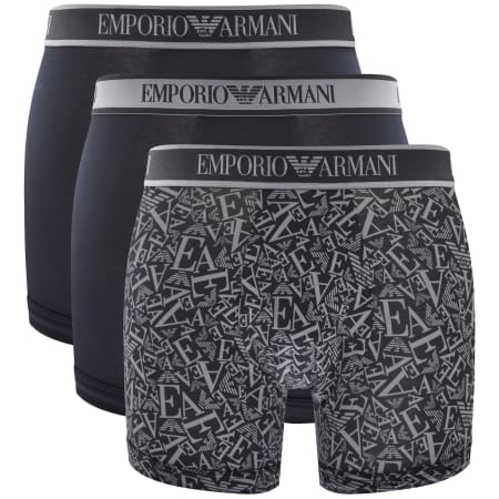 Product Image for Emporio Armani 3 Pack Boxers Navy