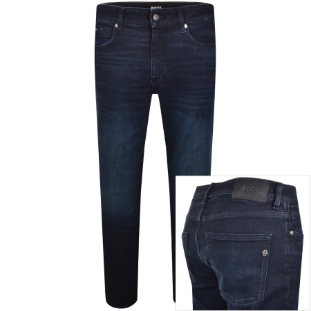 Product Image for BOSS H Delaware Slim Fit Jeans Dark Blue