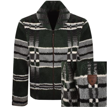 Product Image for Ralph Lauren Fleece Jacket Green