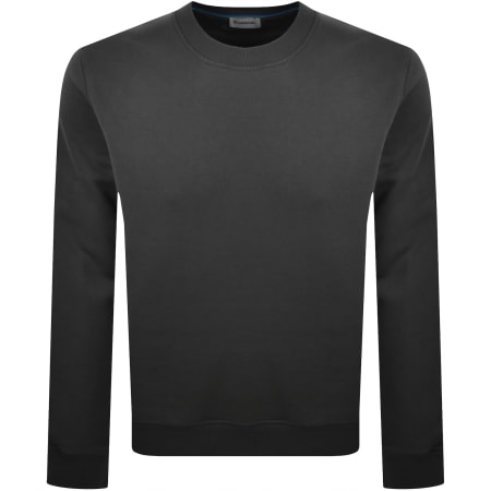 Product Image for Sandbanks Badge Logo Sweatshirt Grey