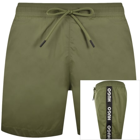 Product Image for HUGO Fab Swim Shorts Dark Green