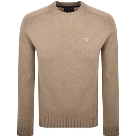 Product Image for Barbour Grangetown Merino Knit Jumper Brown