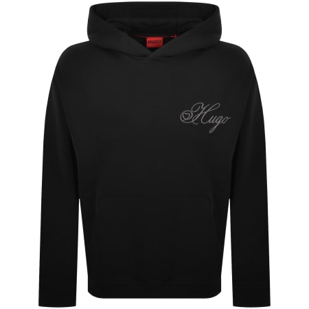 Product Image for HUGO Dalento Hoodie Black