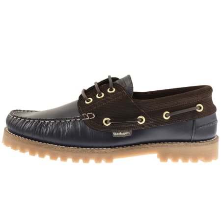 Product Image for Barbour Deck Boat Shoe Navy Blue