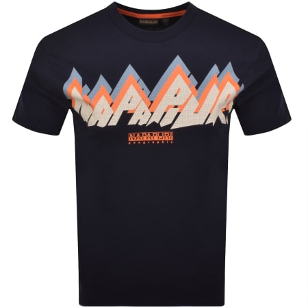 Product Image for Napapijri S-Fiemme T Shirt Navy