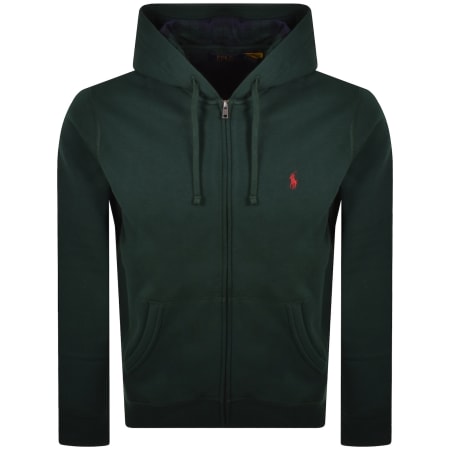 Product Image for Ralph Lauren Full Zip Hoodie Green