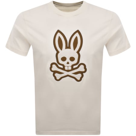 Product Image for Psycho Bunny Gage Graphic T Shirt Cream