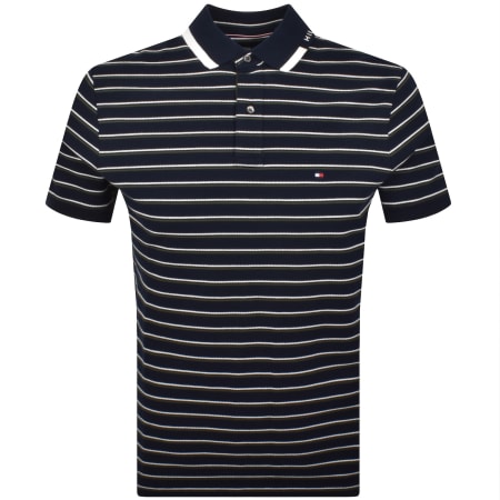 Product Image for Tommy Hilfiger Grafic Collar Polo T Shirt Navy