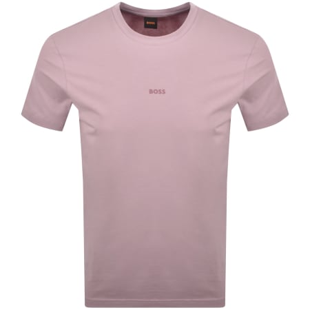 Product Image for BOSS TChup Logo T Shirt Purple