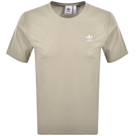 Product Image for adidas Originals Trefoil T Shirt Beige