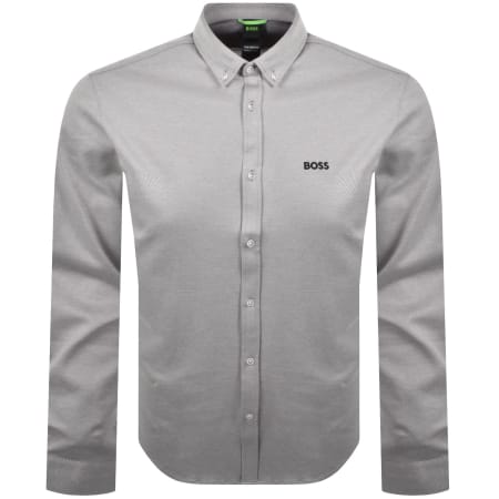 Product Image for BOSS ST Motion Long Sleeve Shirt Grey