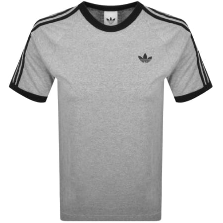Product Image for adidas Originals 3 Stripes T Shirt Grey