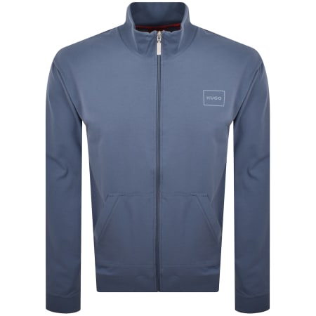 Product Image for HUGO Full Zip Laze Sweatshirt Blue