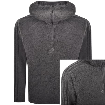 Product Image for adidas Originals Borg Teamgeist Hoodie Grey