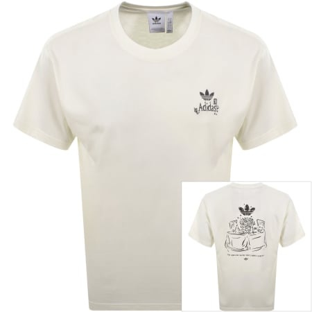 Product Image for adidas Originals Supper Club T Shirt White