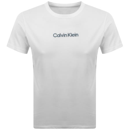 Product Image for Calvin Klein Lounge Crew Neck T Shirt White