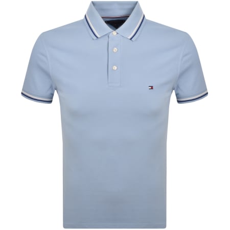 Product Image for Tommy Hilfiger Tipped Polo T Shirt Blue