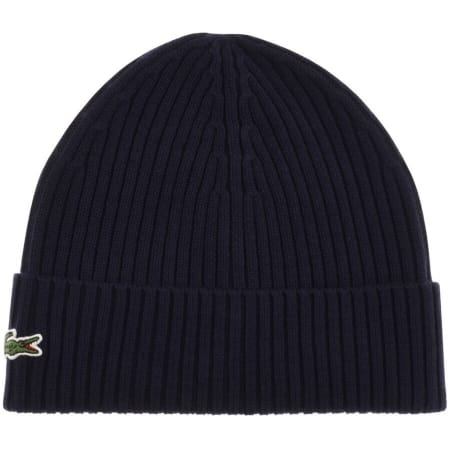 Product Image for Lacoste Knitted Beanie Navy