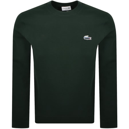 Product Image for Lacoste Croc Badge Sweatshirt Green