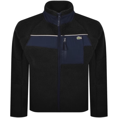 Product Image for Lacoste High Pile Fleece Sweatshirt Black