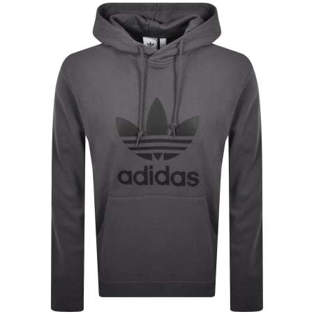 Product Image for adidas Originals Trefoil Hoodie Grey
