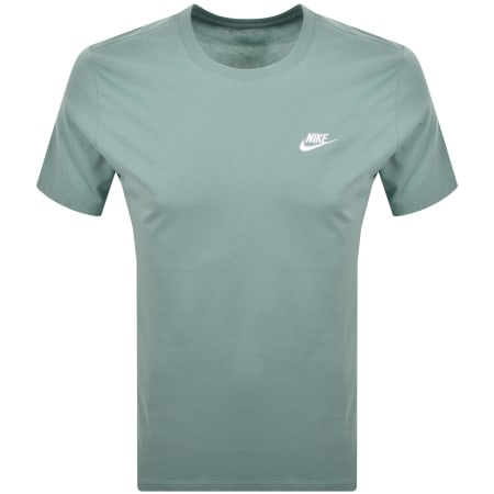 Product Image for Nike Crew Neck Club T Shirt Green
