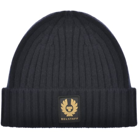 Product Image for Belstaff Logo Watch Beanie Navy