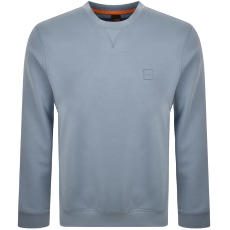 Product Image for BOSS Westart Sweatshirt Light Blue
