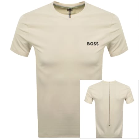 Product Image for BOSS Tee Toc T Shirt Cream