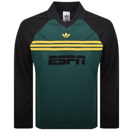 Product Image for adidas Originals Chest Stripe Polo Green