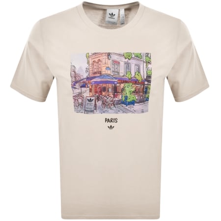 Product Image for adidas Originals Paris Street T Shirt White